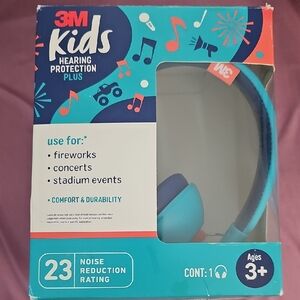 3M Kids Hearing Protection Plus - Blue Ages 3+